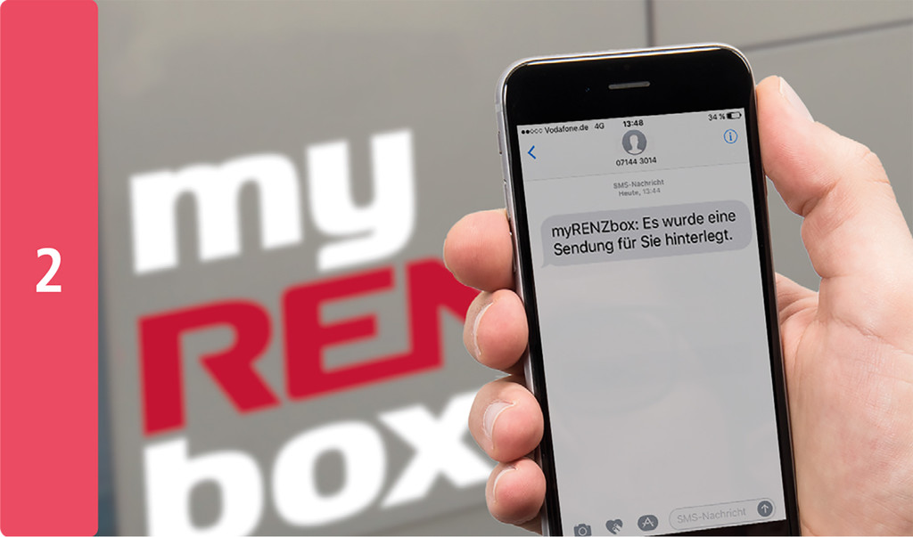 So funktioniert die myRENZbox Paketkastenanlage