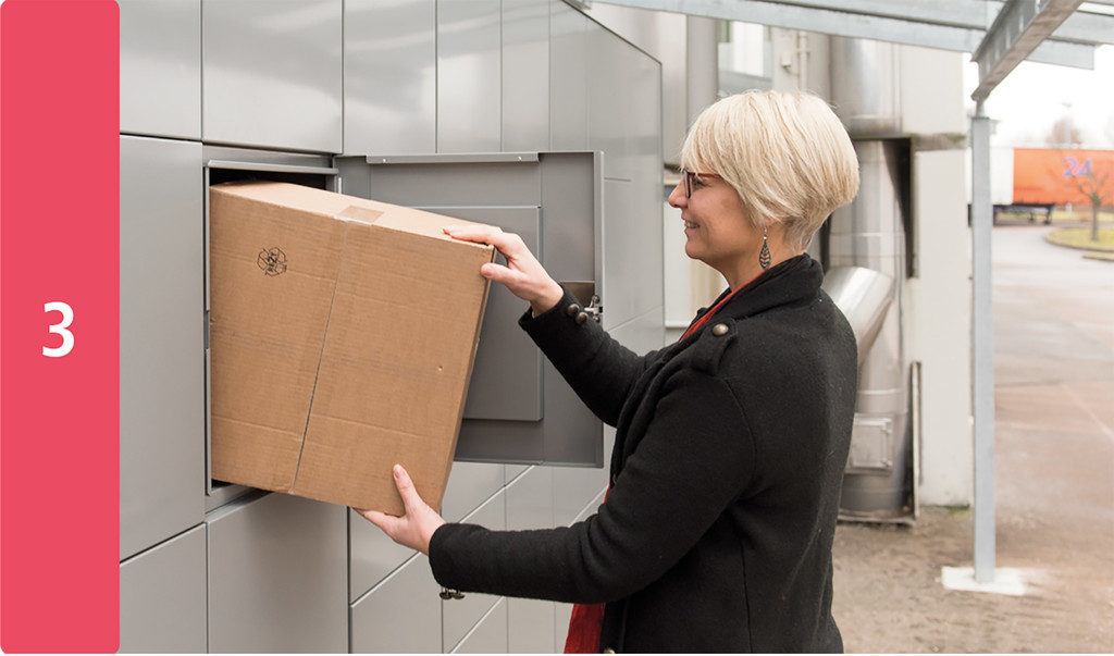 So funktioniert die myRENZbox Paketkastenanlage