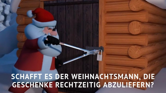 Schafft Es Der Weihnachtsmann, Die Geschenke Rechtzeitig Abzuliefern?