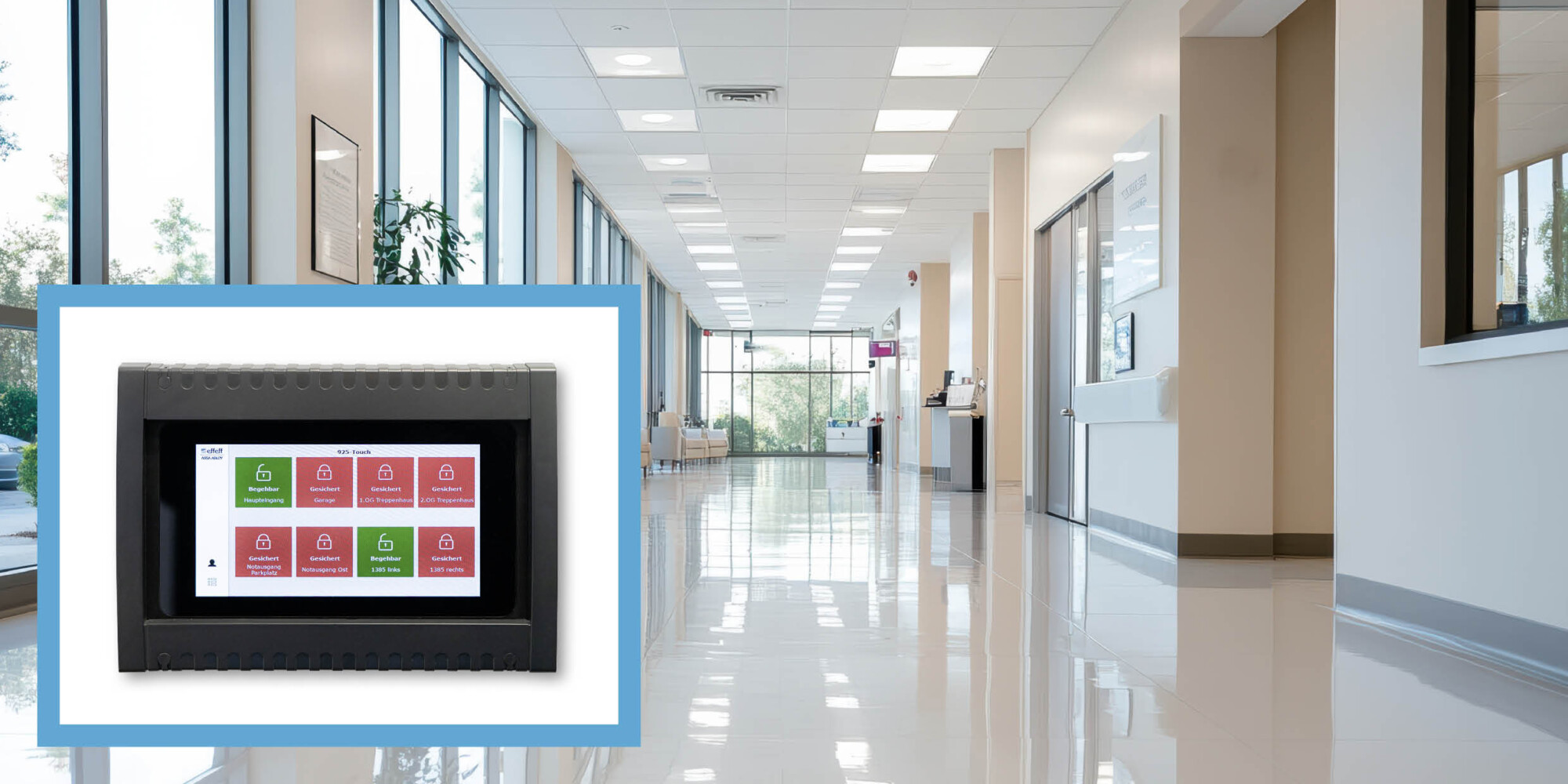 das neue Bedientableau 925-Touch